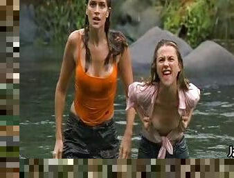 Katie Fischer & Taryn Reif's Wet T-Shirts