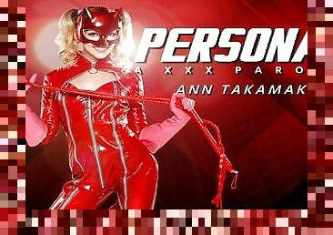 Blonde Teen Thieve ANN TAKAMAKI from Persona 5 Is All About Her Pleasure VR Porn