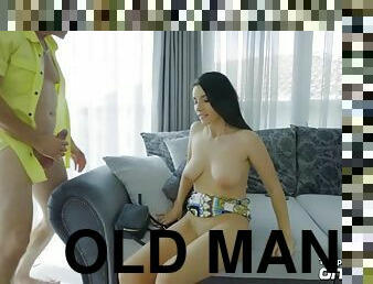 Gold Digger old mans cash fuck my gash with Nelly Kent and Choky Ice - Only3x trailer
