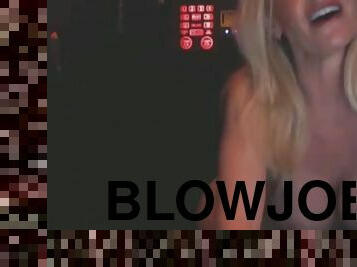 Glory Hole Blowjob In Disco Club And Facial