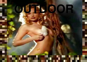 An Outdoors Solo Scene With The Hot Cara Wakelin