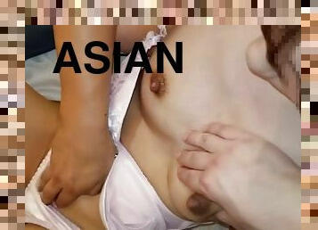 Gorgeous asian vixen impassioned sex movie