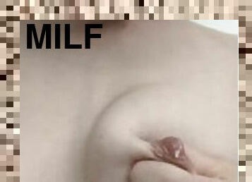 gros-nichons, amateur, milf, latina, maman, brésil, seins, fétiche, lait, réalité