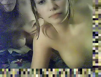 Girls on webcam tease sensually