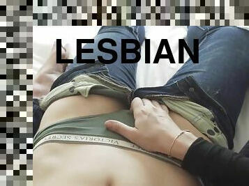 Exciting Lesbian Teenagers Have Some Naughty Fun - Big juggs