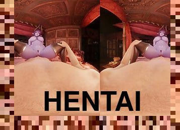 Succubus Landlady will fuck you like a sexy cowgirl - hentai