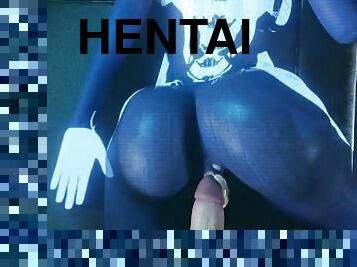 Master Chief fills Cortana up (with sound) 3d animation hentai anime game ASMR voice Halo Infinite