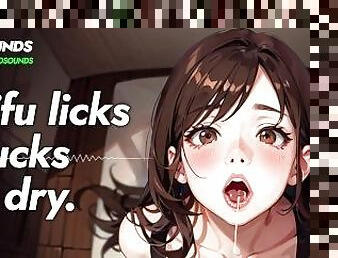 Waifu Licks & Sucks You DRY  NSFW Audio / NSFW ASMR