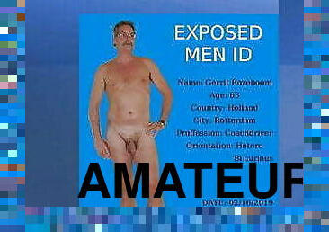 nudiste, amateur, gay, maison, néerlandais