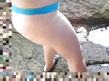 Sexo na gruta da praia