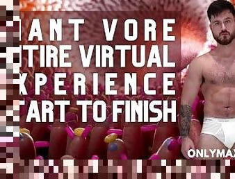 Giant vore - entire virtual experience from start to finish
