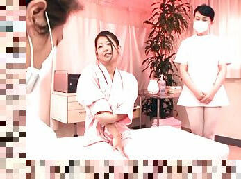 asiatique, levrette, amateur, fellation, ejaculation-sur-le-corps, médecin, milf, japonais, massage, ejaculation