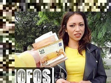 MOFOS - Noa Tevez Lets Jordi El Fuck Her In Exchange For Cash Before Her BF Arrives