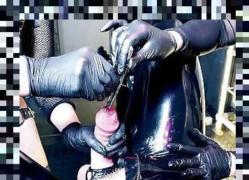 amateur, hardcore, bdsm, esclave, trio, double, blonde, britannique, fétiche, latex