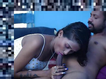 Indian Stepsister Having Sex With Her Stepbrother Sucking His Cock And Fuck Him Hard