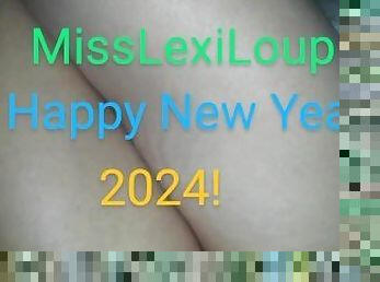 MissLexiLoup trans female tight Rectums ass fucking New Year 2024