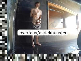 masturbation, public, énorme-bite, gay, cam, voyeur, sauna, attrapée, solo, salle-de-gym