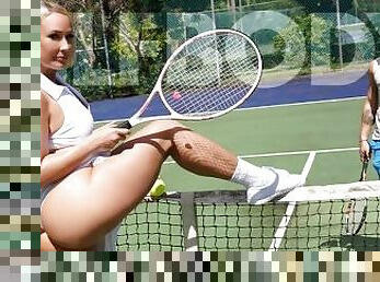 guza, velike-sise, pička-pussy, sport, gore-suknje, obrijani, tenis, beli, ukusni, pušenje-sucking