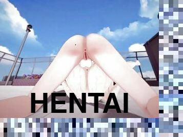 hentai, 3d, enchaînées