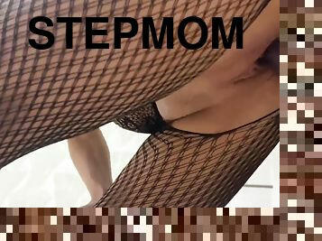 Stepmom Granny Dildo Pussy Insertion Real Orgasm Fetish