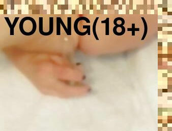 MissLexiLoup hot curvy ass young female jerking off college masturbating coed mooning semester 21