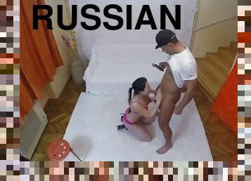 Horny Russian Slut Enjoys A Wild Fucking