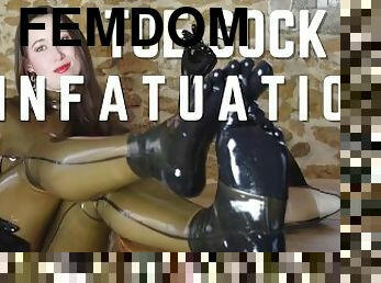 Teasing you with my latex toesocks is just far too much fun! Femdom TEASER