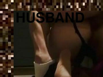 HUSBAND DESTROYS AUSSIE BLONDE MODEL ASSHOLE BEING FUCKED HARD, TIGHT ANAL CUMMED INSIDE