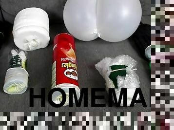 I Fucked 10 Homemade Sex Toys (Gummi Bears, Pringles can, and more) DIY Pocket Pussy / Fleshlight