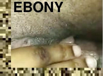  Ebony Creampie