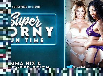 Emma Hix & September Reign in Emma Hix & September Reign - Super Horny Fun Time