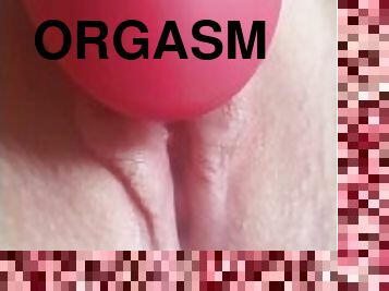 Extreme Close Up Of Spread Pink Pussy Juice Dripping Intense Orgasm Contractions