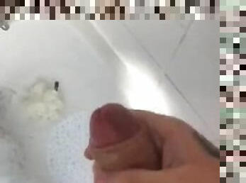 quick wank in shower