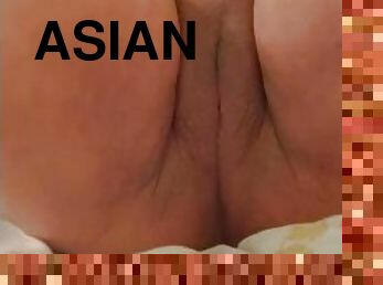 asiatique, orgasme, chatte-pussy, giclée, amateur, milf, jouet, belle-femme-ronde, joufflue, pute