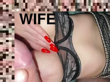 Hot wife gives anal