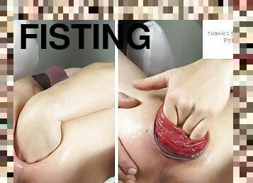 fisting, mastrubacija, analno, igrača, gej, nemke, bdsm, dildo, fetiš, trdo