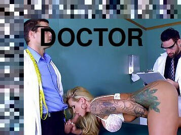 Doctors find a reason to double penetrate their patient