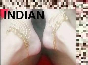 Hot footjob by Indian Randi in Mumbai
