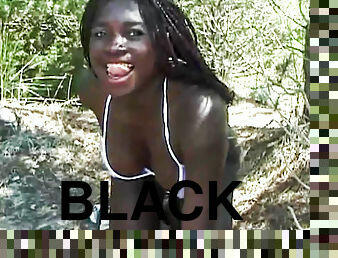 Black Amateur Cutie Fucked And Filmed By White Swingers