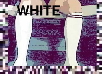 niewolnicy, stopy, anime, fetysz, solo, białe