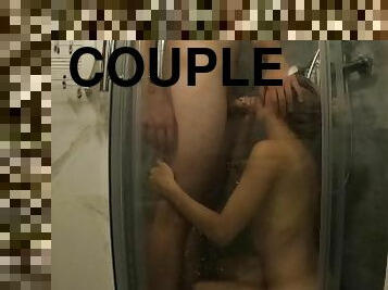 Young Couple Fucks Hard in the Shower - Amature MiniMaxxx