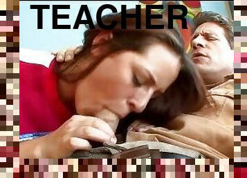 Hot Redhead Teen Gets Fucked By Her Teacher At Home