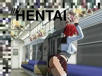 offentlig, skolepige, amatør, anal, udløsning, bil, rødhåret, anime, hentai, 3d