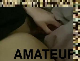 cul, masturbation, écolière, amateur, interracial, ados, jouet, collège, gode, solo