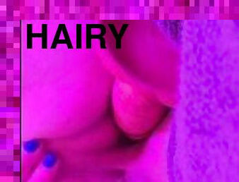 poilue, masturbation, chatte-pussy, amateur, anal, jouet, bdsm, belle-femme-ronde, joufflue, doigtage