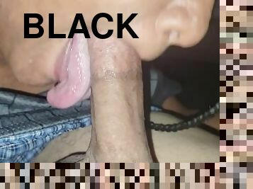 OMG! THIS FINE ASS BLACK GIRL LOVES MY WHITE COCK!, SHE GIVES THE BEST HEAD!