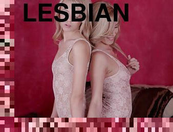 Blonde Lesbian Hotties Get Naughty with Kinky Rim Jobs