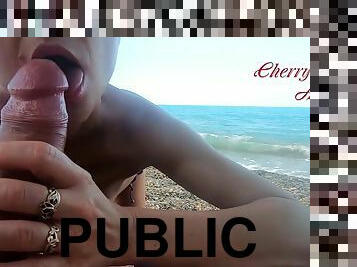 publiczne, rosyjskie, anal, robienie-loda, mamuśki, para, plaża, pov, sperma, blondynka