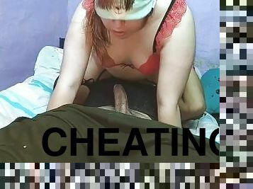 cheating wife sucks single's cock while cuckold records