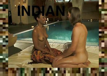 Relaxing Her Sweet Indian Ass With Intimate Massage